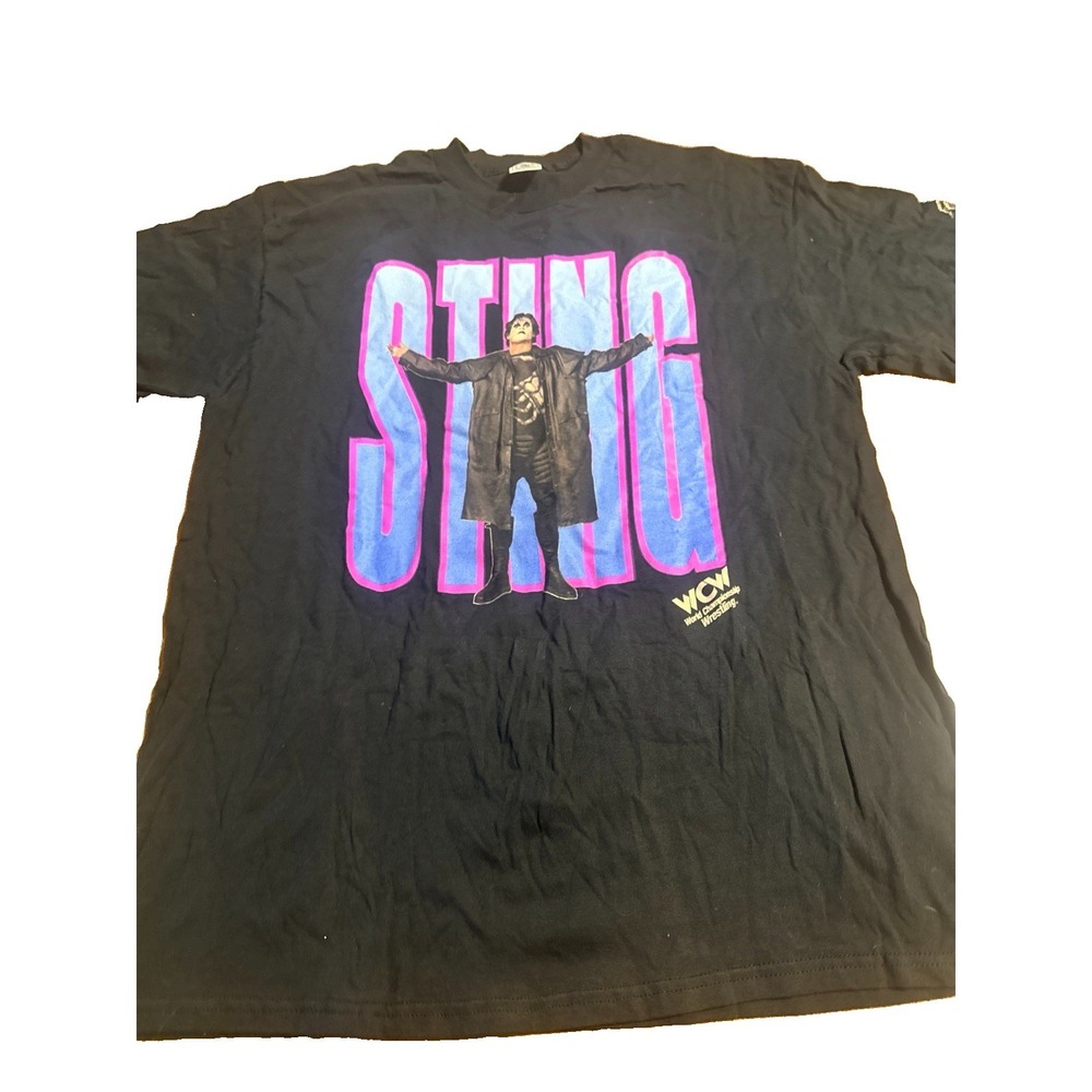 RARE WCW VINTAGE Sting Crow Stinger XL ORIGINAL  Delta Size XL